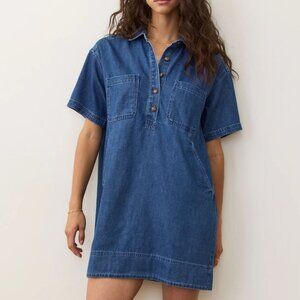 Marine Layer - NWT Liza Denim Mini Dress